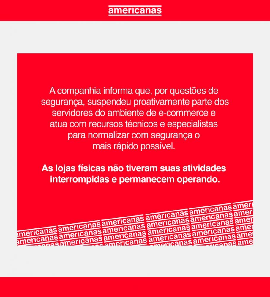 Com suspeita de ataque virtual, Americanas e Submarino saem do ar